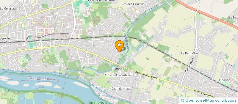 localisation de l'entreprise COZI à SAINT-JEAN-DE-BRAYE