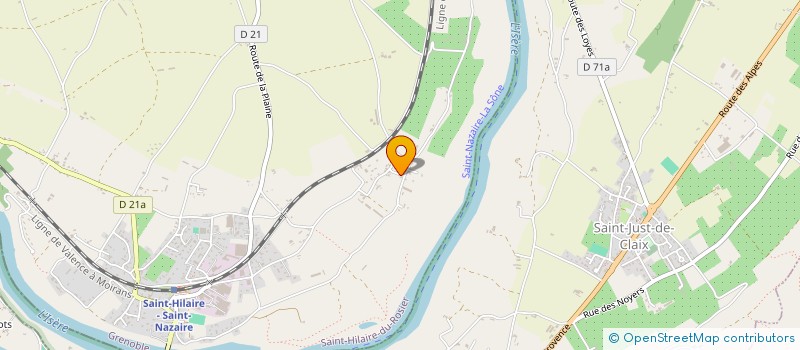 localisation de l'entreprise COZI  SAINT-HILAIRE-DU-ROSIER