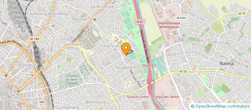 localisation de l'entreprise COZIDUS à TOULOUSE