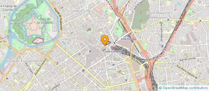 localisation de l'entreprise COZIETIC à LILLE