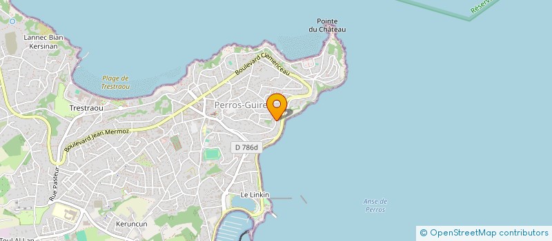 localisation de l'entreprise COZO  PERROS-GUIREC