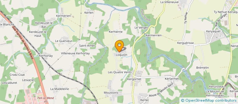 localisation de l'entreprise COZUM FEED CONSULTING  GESTEL