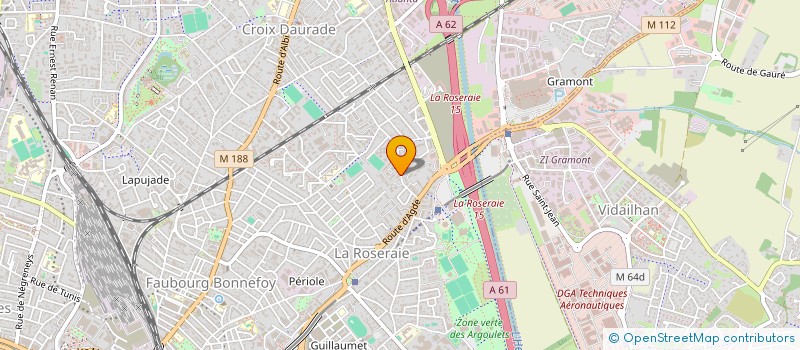 localisation de l'entreprise COZY'CONSEIL  TOULOUSE