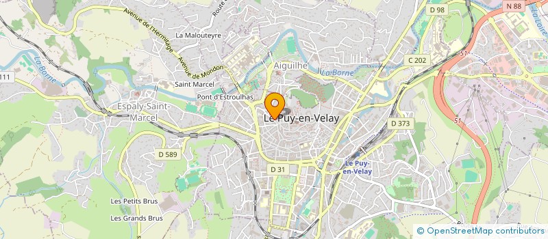 localisation de l'entreprise COZY RENOV  LE PUY-EN-VELAY