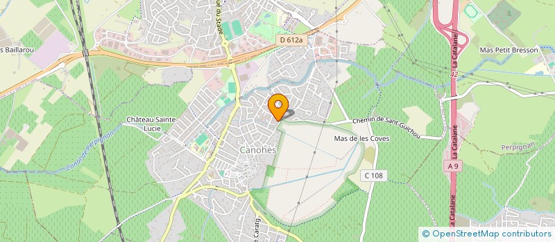 localisation de l'entreprise COZYGUEST  CANOHES