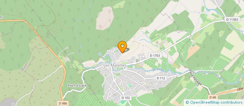 localisation de l'entreprise COZYLOC  LES MATELLES