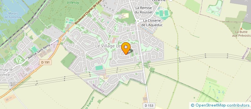 localisation de l'entreprise COZYMMO à MENNECY