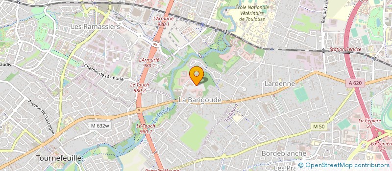localisation de l'entreprise COZYNERGY HOLDING à TOULOUSE