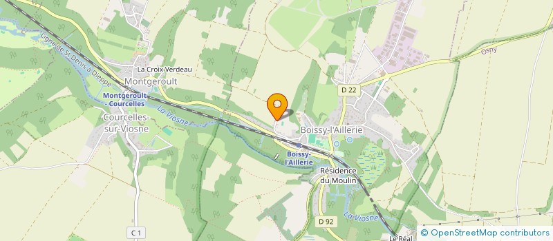 localisation de l'entreprise CP 76  BOISSY-L'AILLERIE