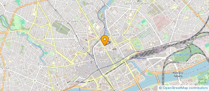 localisation de l'entreprise CP&A STRATEGIE à NANTES