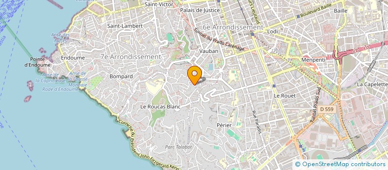 localisation de l'entreprise CP AGORA à MARSEILLE