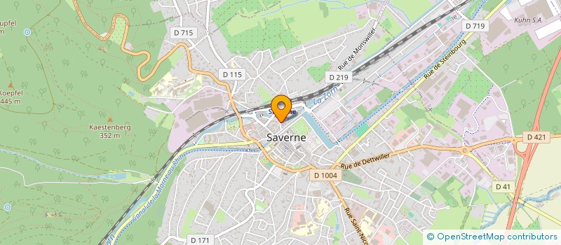 localisation de l'entreprise CP BAT ENVIRONNEMENT à WALDOLWISHEIM