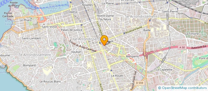 localisation de l'entreprise CP CASH à MARSEILLE