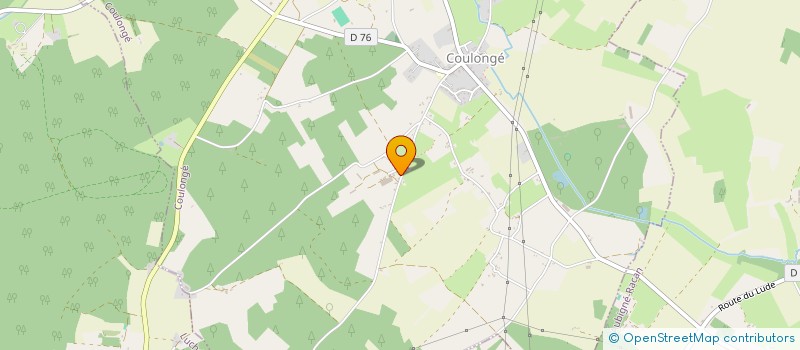 localisation de l'entreprise CP CONSEIL à LE LUDE