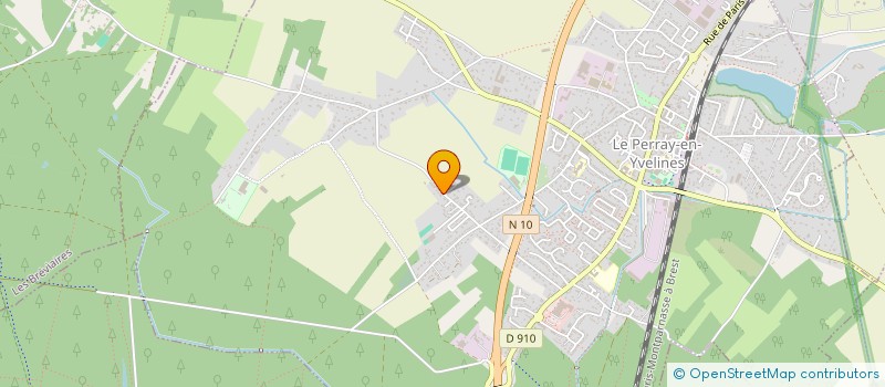 localisation de l'entreprise CP CONSEIL ET PATRIMOINE  LE PERRAY-EN-YVELINES