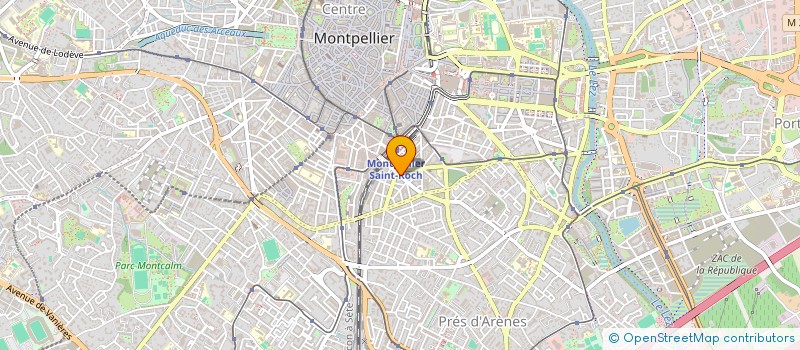 localisation de l'entreprise CP CONSTRUCTION  MONTPELLIER
