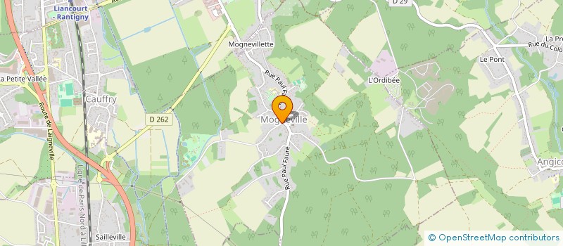 localisation de l'entreprise CP CONSULTING à MOGNEVILLE