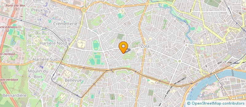 localisation de l'entreprise CP COUERON à NANTES