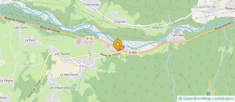 localisation de l'entreprise CP DISTRIBUTION  ALEX