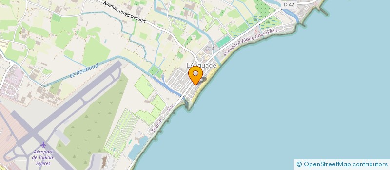 localisation de l'entreprise CP DOMAINE PRIVE  HYERES