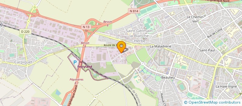 localisation de l'entreprise CP ELECTRICITE  BRETTEVILLE-SUR-ODON