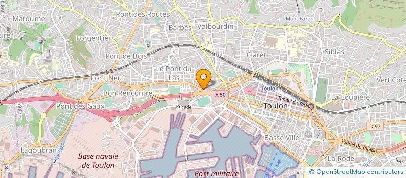 localisation de l'entreprise CP FINANCES  HYERES