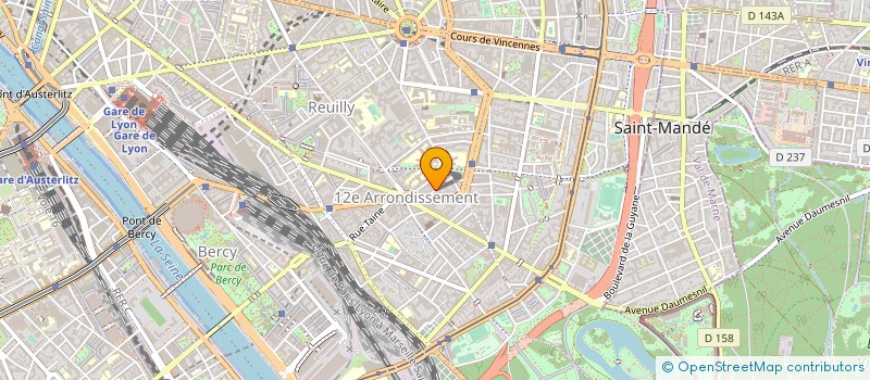 localisation de l'entreprise CP GESTION  PARIS