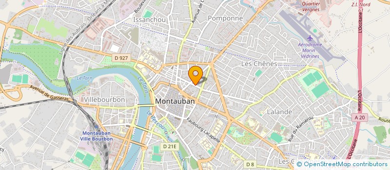 localisation de l'entreprise CP IMMO  MONTAUBAN