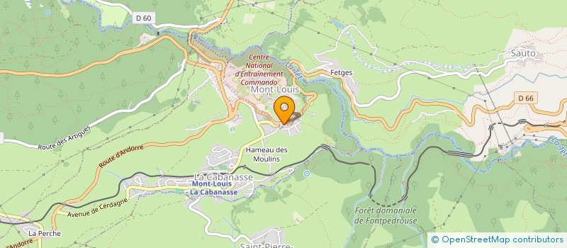 localisation de l'entreprise CP IMMO  LA CABANASSE