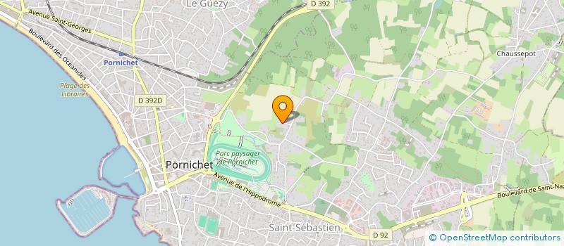 localisation de l'entreprise CP IMMOBILIER DAVY à PORNICHET