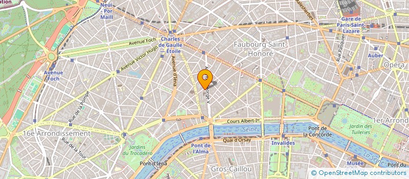 localisation de l'entreprise CP INVEST  PARIS