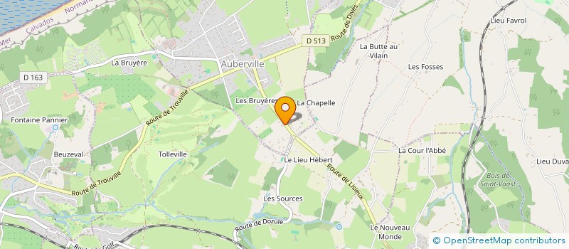 localisation de l'entreprise CP INVESTISSEMENT  AUBERVILLE