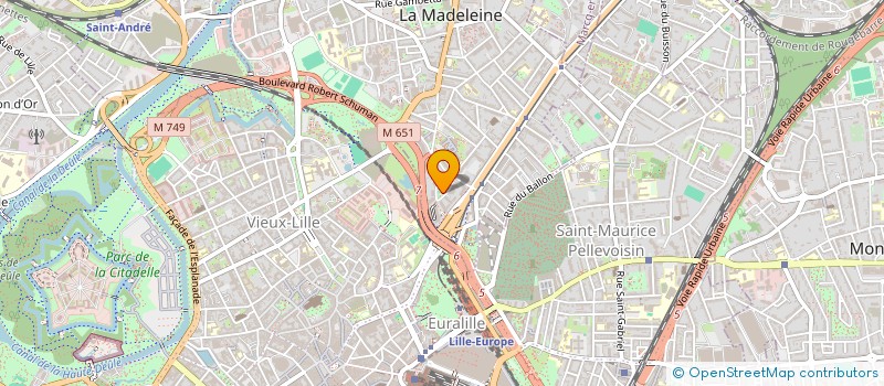 localisation de l'entreprise CP JLM LOT 3 à LA MADELEINE