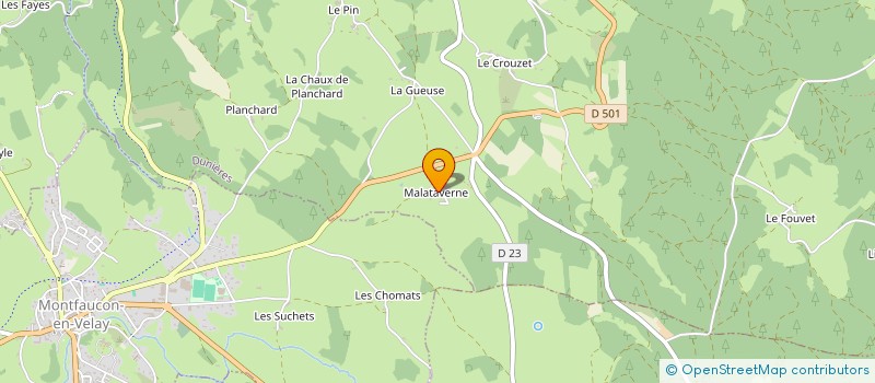 localisation de l'entreprise CP MECA  DUNIERES