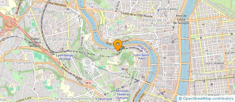 localisation de l'entreprise CP ORGANISATION  LYON