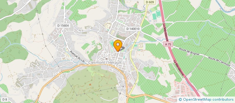 localisation de l'entreprise CP-PRIM  CLERMONT-L'HERAULT