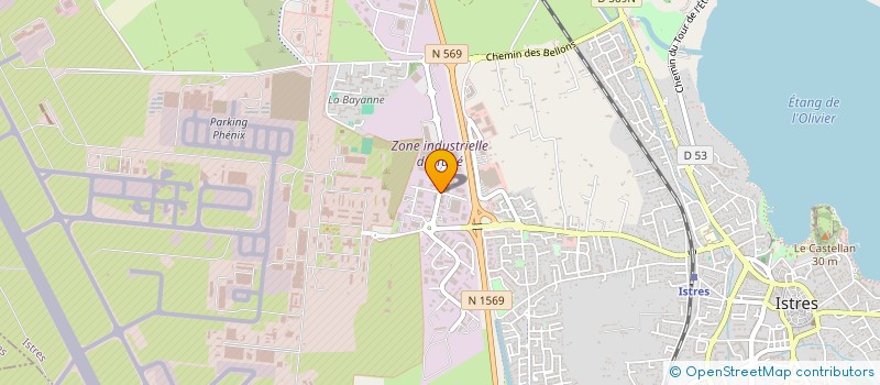 localisation de l'entreprise CP PROMOTION  ISTRES