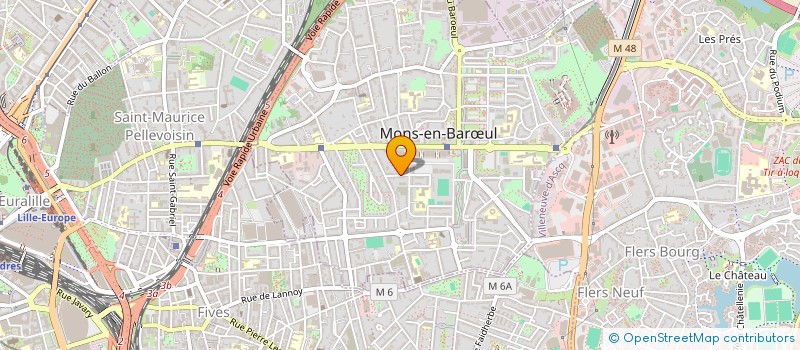 localisation de l'entreprise CP RECORDS  MONS-EN-BARUL