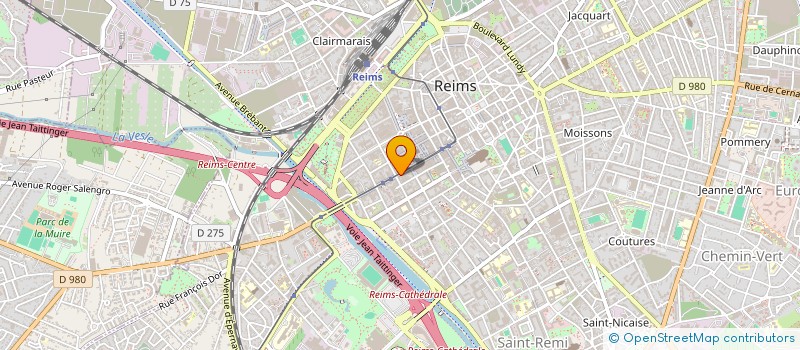 localisation de l'entreprise CP RENOV  REIMS