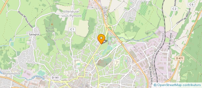 localisation de l'entreprise CP SPORT 2004 à LONS-LE-SAUNIER