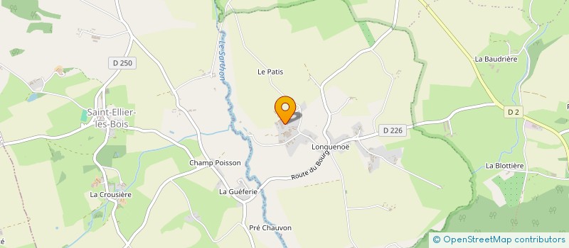 localisation de l'entreprise CP SPORT & AVENTURE à L'OREE-D'ECOUVES
