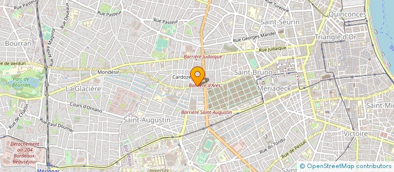 localisation de l'entreprise CP VENTURES à BORDEAUX