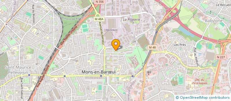 localisation de l'entreprise CP VITC  MONS-EN-BARUL