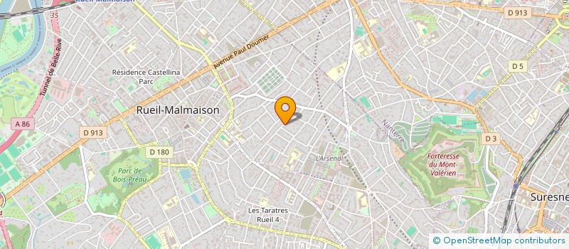 localisation de l'entreprise CP X CP. à RUEIL-MALMAISON
