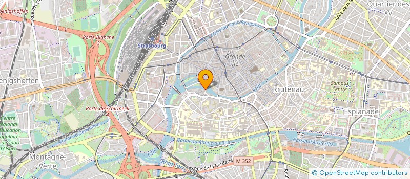 localisation de l'entreprise CP2H  STRASBOURG