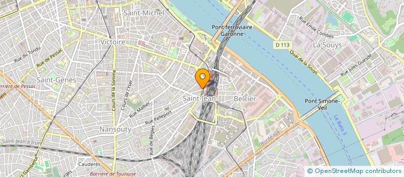 localisation de l'entreprise CP2K  BORDEAUX