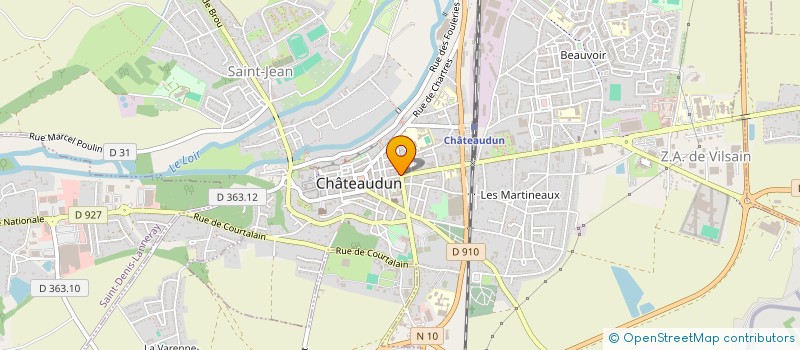 localisation de l'entreprise CP56NUTRI à CHATEAUDUN