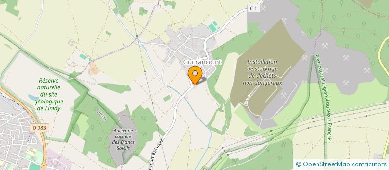 localisation de l'entreprise CPA 360  GUITRANCOURT