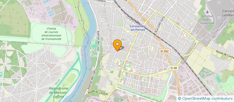 localisation de l'entreprise CPA  CORMEILLES-EN-PARISIS