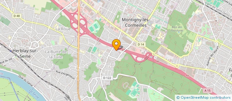 localisation de l'entreprise CPA.95  MONTIGNY-LES-CORMEILLES